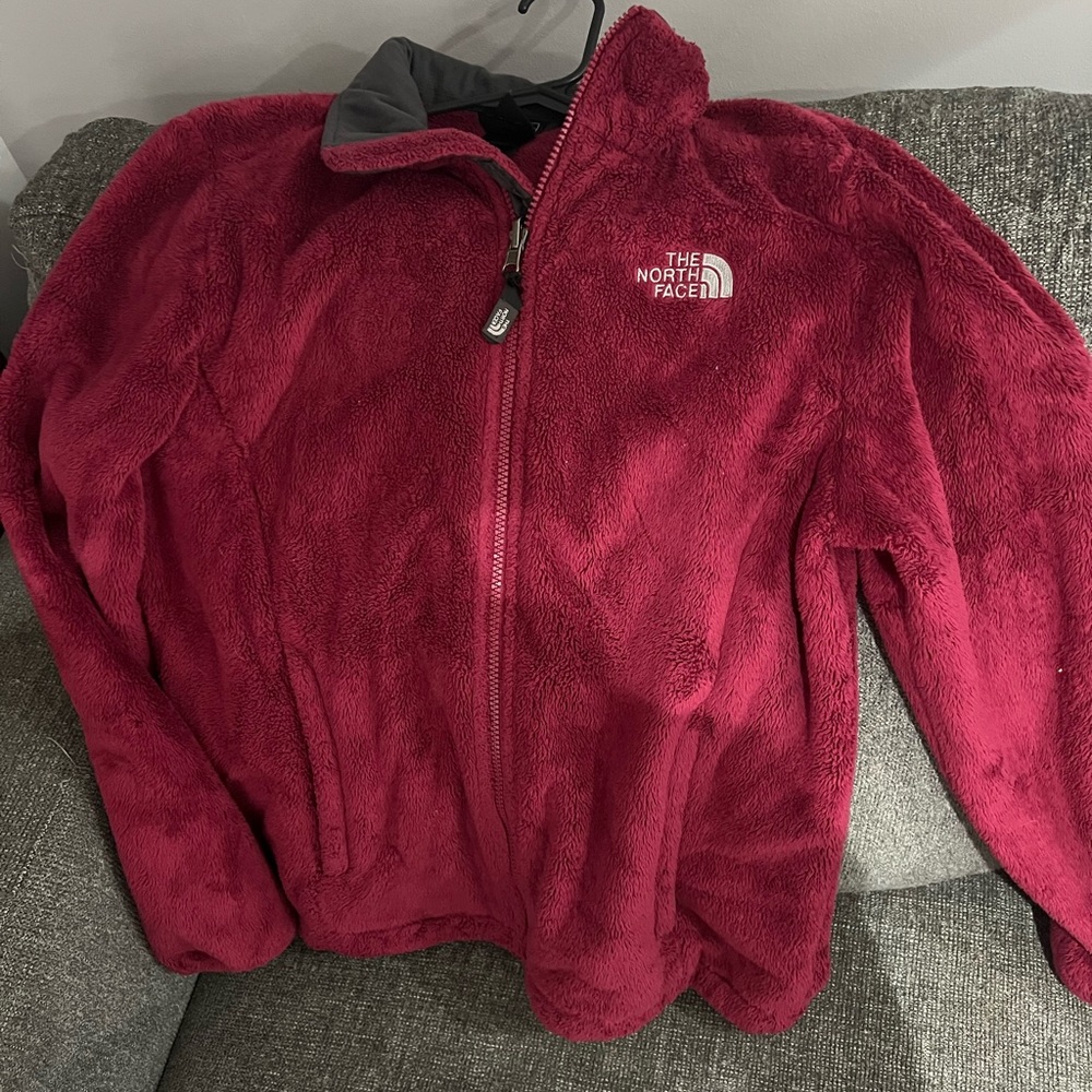 Pink north face